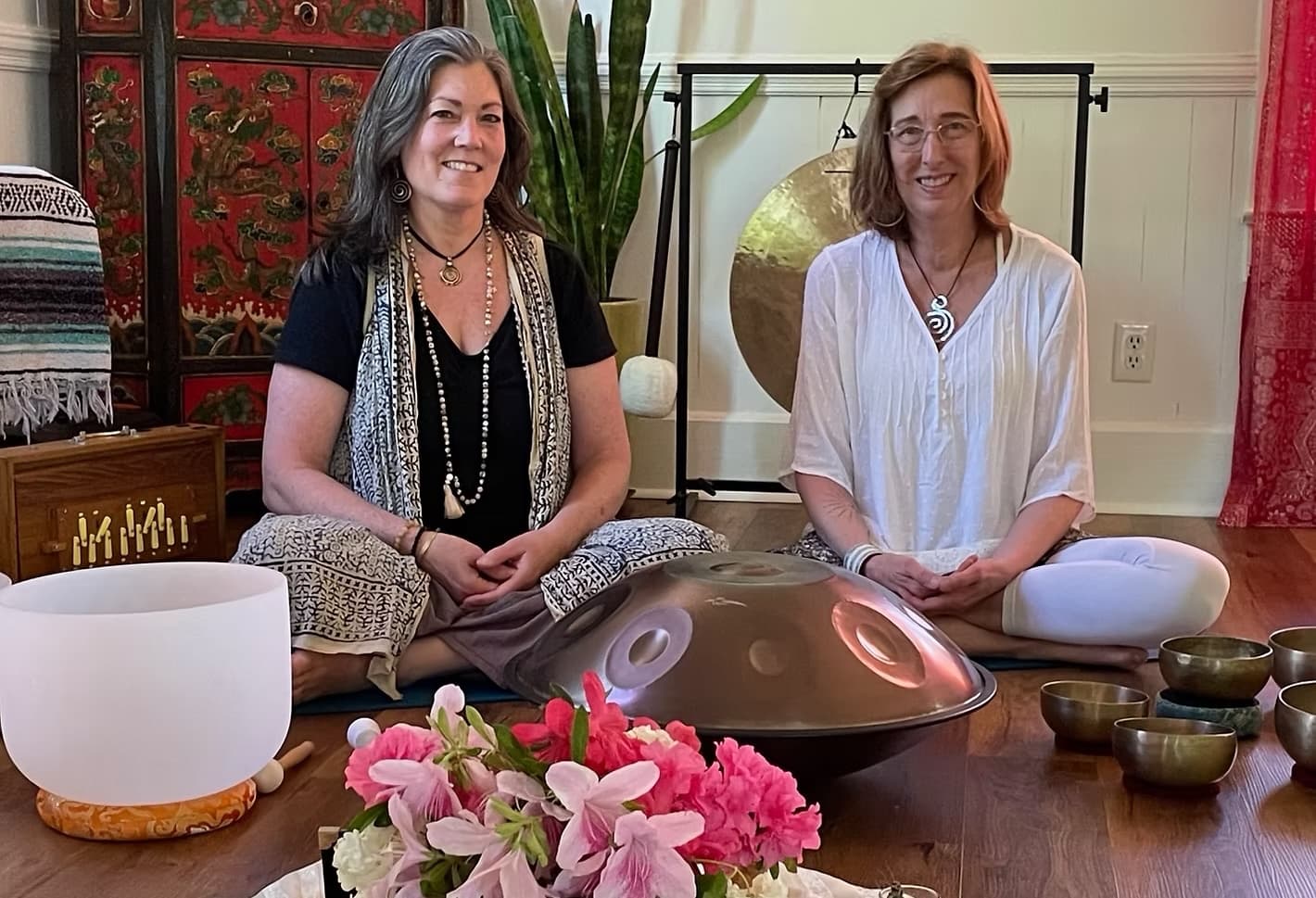 Amy Durso and Cathy Brooksie Edwards of heart2heartnc